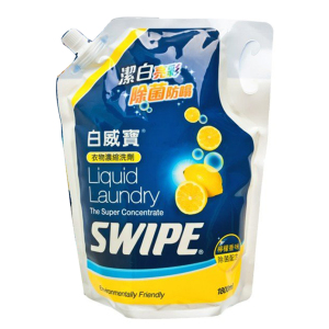 生活用品超級市場-Swipe-白威寶-洗衣液-檸檬香味補充裝-1800ml-SW068-洗衣用品-寵物用品速遞