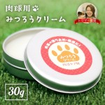 日本國產 貓犬寵物肉球護理 天然蜂蠟爪子膏 30g 貓犬用清潔美容用品 皮膚毛髮護理 寵物用品速遞
