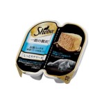日本sheba 豪華精選貓濕糧 白身魚+吞拿魚 37.5g 2個入 (藍黑) 貓小食 Sheba 寵物用品速遞