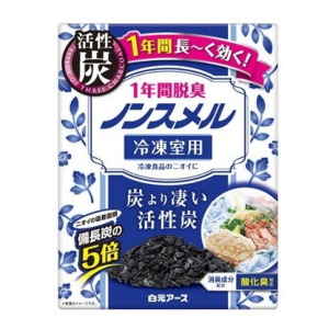 生活用品超級市場-日本Hakugen-白元-活性炭-冰箱除臭盒-1個入-有效期約1年-廚房用品-寵物用品速遞