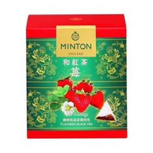 生活用品超級市場-日本Minton-和紅茶-三角茶包-草莓味-10包入-飲品-寵物用品速遞