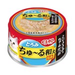 CIAO 日本貓罐頭 ちゅ〜る和え 雞肉+鰹魚 80g (紅藍) (A-202) 貓罐頭 貓濕糧 CIAO INABA 寵物用品速遞