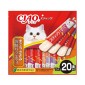 CIAO-貓零食-日本啫喱果凍棒-金槍魚-金槍魚海鮮-雞肉女王蟹-雞肉海鮮-15g-20本入-CIAO-INABA-貓零食