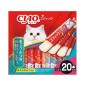 CIAO-貓零食-日本啫喱果凍棒-金槍魚-金槍魚海鮮-鰹魚-鰹魚鰹魚乾-15g-20本入-CIAO-INABA-貓零食