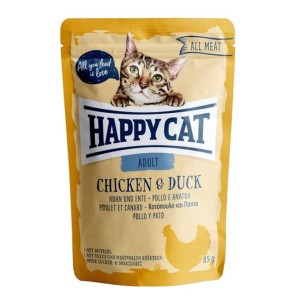 Happy-Cat-成貓雞肉及鴨肉濕包-85g-Happy-Cat-寵物用品速遞