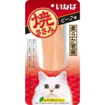 CIAO 貓零食 日本烤雞胸肉 牛肉味 30g (紅) (QYS-07) 貓零食 寵物零食 CIAO INABA 貓零食 寵物零食 寵物用品速遞