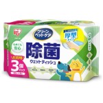 貓犬用日常用品-日本IRIS-寵物專用抗菌濕紙巾-80枚入-一袋3包-PWT-3P-其他-寵物用品速遞