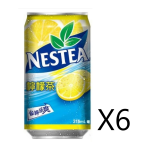 雀巢 檸檬茶 六罐裝 315ml (5266) 生活用品超級市場 飲品
