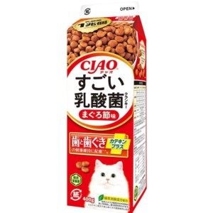 CIAO-貓糧-日本乳酸菌系列-維護牙齒健康-金槍魚味牛奶盒裝-400g-P-281-CIAO-INABA-寵物用品速遞