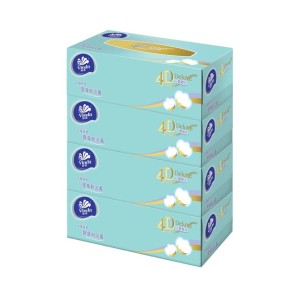 生活用品超級市場-Vinda維達4D-Deluxe-立體壓花盒裝面紙-爽身粉淡香-106235-紙巾及廁紙-寵物用品速遞