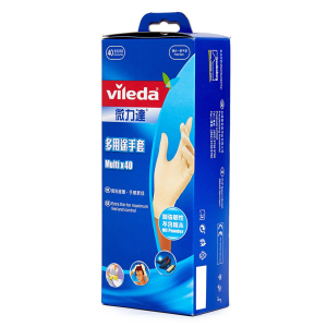 生活用品超級市場-Vileda微力達-手套系列-即棄手套-40隻-074095-廚房用品-寵物用品速遞