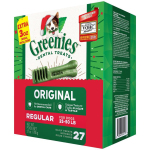 Greenies Original Regular 潔齒骨 聖誕加送裝 標準犬用 27支+3支 27oz (10228384) 狗小食 Greenies 寵物用品速遞