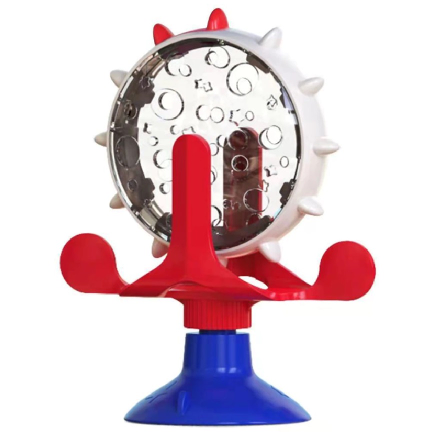 Billipets 轉轉逗貓餵⻝器 16.2cm高 x 13.7cm寬 (顔色隨機) (NS-17075) (圖片6)