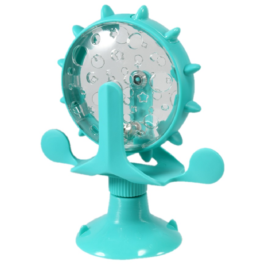 Billipets 轉轉逗貓餵⻝器 16.2cm高 x 13.7cm寬 (顔色隨機) (NS-17075) (圖片3)