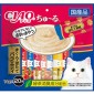 CIAO-貓零食-日本肉泥餐包-金槍魚-金槍魚扇貝-金槍魚海鮮混合-金槍魚扇貝混合-14g-20本袋裝-深藍-SC-257-CIAO-INABA-貓零食