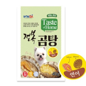狗小食-NONDA-狗小食-韓國特濃鮑魚湯-三文魚味-40g-綠-852141-其他-寵物用品速遞