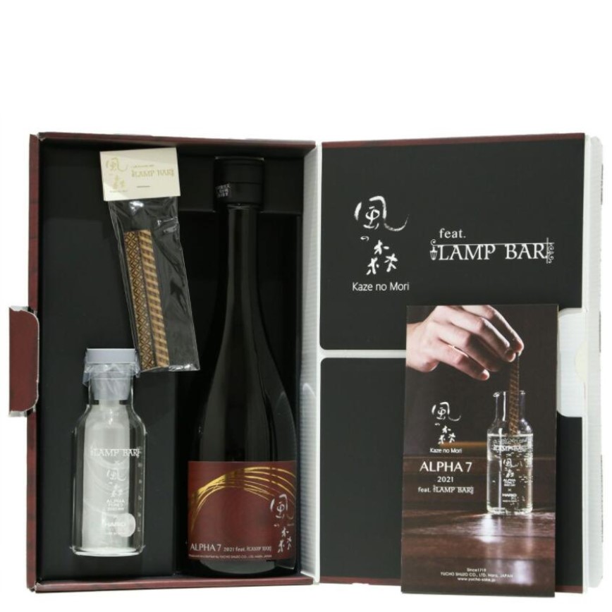 油長酒造 風之森 ALPHA 7 feat. LAMP BAR 純米酒 720ml - 限定品 (圖片4)