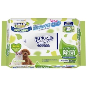 unicharm-Unicharm-日本無酒精成分-除菌濕紙巾-替換裝-60枚入-貓犬用-其他-寵物用品速遞