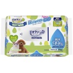 Unicharm 日本無添加 99%純水 清潔濕紙巾 70枚 (貓犬用) 貓犬用日常用品 其他 寵物用品速遞