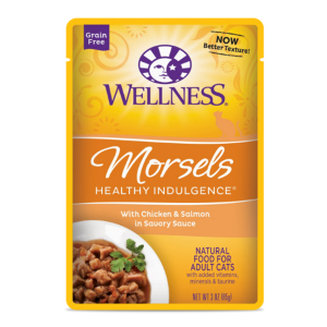 WELLNESS-Morsels-貓濕糧-滋味軟包-雞肉三文魚-3oz-89094-WELLNESS-寵物用品速遞