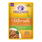 WELLNESS Morsels 貓濕糧 滋味軟包 雞肉火雞 3oz (89099) 貓罐頭 貓濕糧 WELLNESS 寵物用品速遞