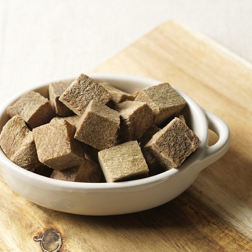 汪喵星球 凍乾 DogCatStar 冷凍乾燥原肉小零嘴 山味 紐西蘭骰子牛 40g (貓犬用) (SN508) (圖片3)
