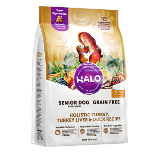 HALO-狗糧-老年犬無穀糧-火雞肉-火雞肝-鴨肉配方-4lb-36061-HALO-寵物用品速遞