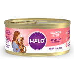 HALO 貓罐頭 無穀三文魚配方 5.5oz (40081) (新包裝) 貓罐頭 貓濕糧 HALO 寵物用品速遞