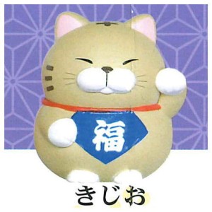 生活用品超級市場-日本直送-貓公仔擺設-灰色招財貓-1個入-貓咪精品-寵物用品速遞