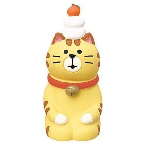 生活用品超級市場-日本直送-貓公仔擺設-慶賀新春-鏡餅的貓-1個入-貓咪精品-寵物用品速遞