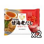 日本だし麺 北海道甜蝦 味噌湯拉麵 2件裝 生活用品超級市場 食品