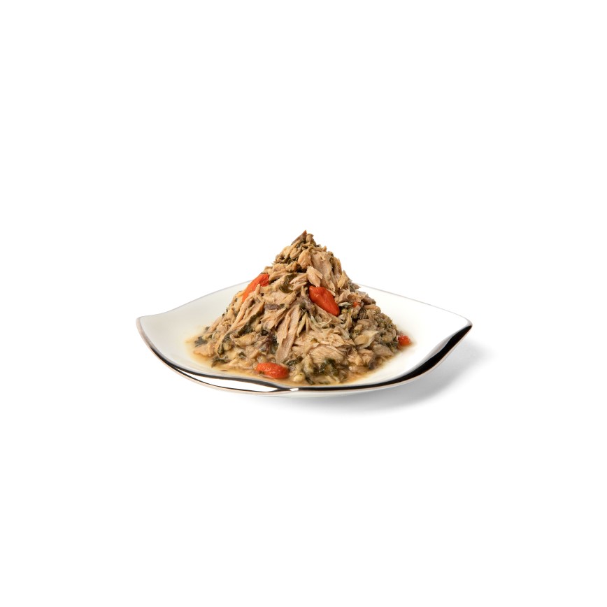 Kakato 主食罐 貓罐頭 吞拿魚+三文魚及杞子 70g (TD0767EIN) (圖片4)