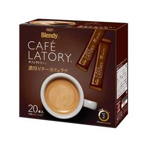 生活用品超級市場-AGF-Blendy-Cafe-Latory-日版即沖咖啡-特濃咖啡拿鐵Latte-20本入-飲品-寵物用品速遞
