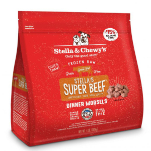 Stella-Chewy-s-冷凍生肉狗糧-肉粒-牛魔王-牛肉配方-4lb-FRBM-4-Stella-Chewys-寵物用品速遞