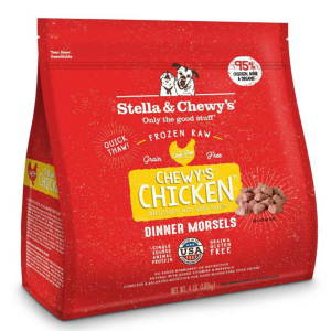 Stella-Chewy-s-冷凍生肉狗糧-肉粒-籠外鳳凰-雞肉配方-4lb-FRCM-4-Stella-Chewys-寵物用品速遞