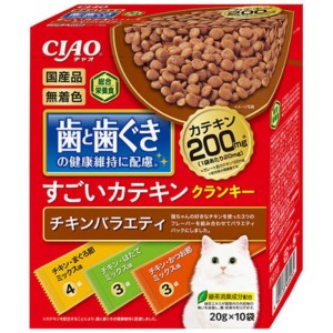 CIAO-貓糧-日本維護牙齒健康-金槍魚節混合-雞肉金槍魚節混合-金槍魚節扇貝混合-20g-10袋入-P-271-CIAO-INABA-寵物用品速遞