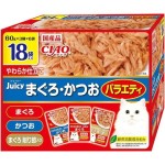 CIAO 貓濕糧 日本貓濕糧包 Juicy系列 金槍魚+鰹魚組合裝 50g 18袋入 (IC-429) 貓罐頭 貓濕糧 CIAO INABA 寵物用品速遞