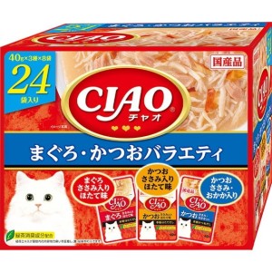 CIAO-貓濕糧-日本貓濕糧包-金槍魚-鰹魚組合裝-40g-24袋入-IC-422-CIAO-INABA-寵物用品速遞