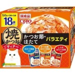 CIAO 貓濕糧 日本貓濕糧包 鰹魚+扇貝組合裝 50g 18袋入 (IC-427) 貓罐頭 貓濕糧 CIAO INABA 寵物用品速遞