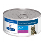 Hill's 希爾思 貓罐頭 處方糧 d/d 皮膚及食物敏感配方 鴨肉 5.5oz (5364) 貓罐頭 貓濕糧 Hills 希爾思 寵物用品速遞