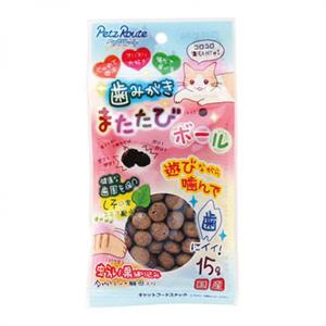 貓小食-日本Petz-Route-貓咪潔齒球-15g-貓用-粉藍粉紅-Petz-Route-寵物用品速遞
