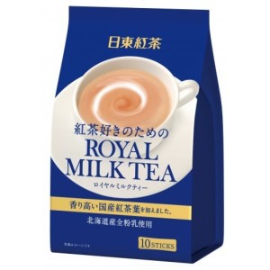 生活用品超級市場-日本NITTOH-日東紅茶-皇家奶茶冲劑-10包裝-飲品-寵物用品速遞