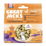GREAT JACK'S 冷凍脫水貓零食 雞肉 1oz (CJ1180) 貓零食 寵物零食 GREAT JACK'S 寵物用品速遞