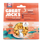 GREAT JACK'S 冷凍脫水貓零食 三文魚 1oz (CJ1184) 貓零食 寵物零食 GREAT JACK'S 寵物用品速遞