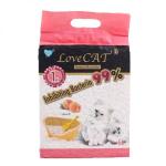 豆腐貓砂 LoveCAT 天然健康豆腐貓砂 水蜜桃味 真空包裝 6L 貓砂 豆腐貓砂 寵物用品速遞