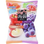 日本ORIHIRO 蒟蒻啫喱 混合裝 蘋果+葡萄 12個入(TBS) 生活用品超級市場 食品