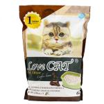 豆腐貓砂 LoveCAT 天然健康豆腐貓砂 咖啡味 6L 貓砂 豆腐貓砂 寵物用品速遞