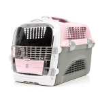 Hagen希勤 寵物籠 Catit系列 手提飛機運輸籠 粉紅色 (C50782) 貓犬用日常用品 寵物籠 寵物用品速遞