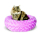 Hagen希勤-貓床-Catit系列-冬甩型絨毛面-粉紅色-C5411-床類用品-寵物用品速遞