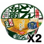 日本日清食品 咚兵衛 東日本限定 豆皮烏冬 2個裝 生活用品超級市場 食品